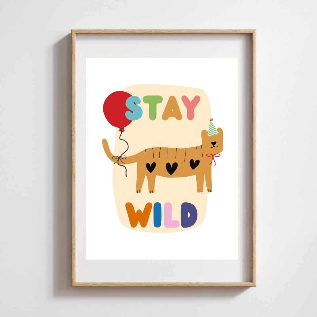 Stay Wild Print - A4 and A5 Sizes - Printed to Order